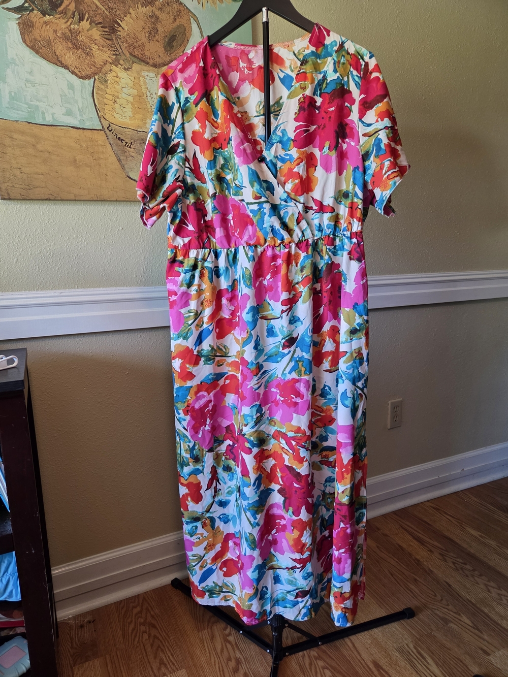 Multicolor Floral Maxi Dress